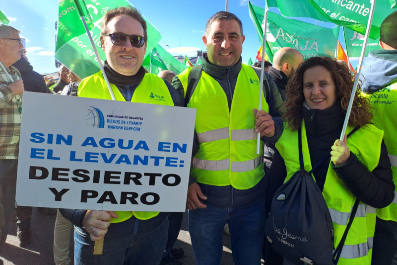 ASAJA Alicante critica el recorte “político” del trasvase Tajo-Segura para 2027 y la falta de planificación y alternativas