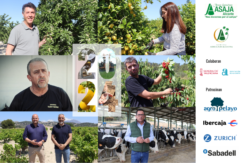 ASAJA Alicante reconocerá seis iniciativas agrarias destacadas durante la Noche de la Agricultura Alicantina