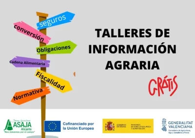 Taller Información Agraria (presencial) GRATUITO