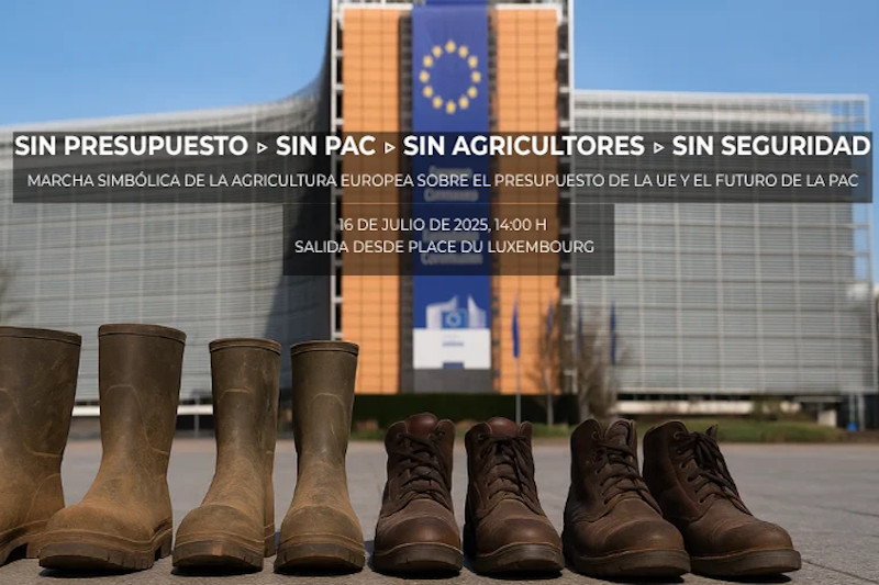 ASAJA defenderá en Bruselas el 16 de julio la PAC y el futuro del campo europeo